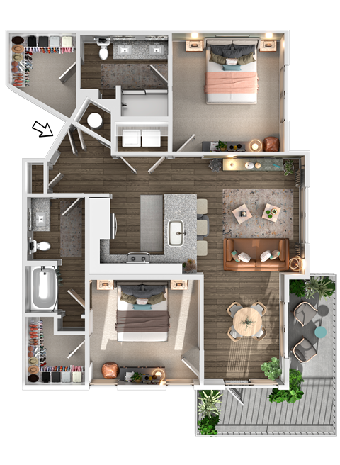 5805 Sugarloaf Pkwy 1-3 Beds Apartment for Rent - Photo Gallery 34